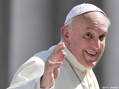 Pope <b>Francis: Church</b> Shouldn&#39;t &#39;Interfere Spiritually&#39; With LGBT Lives - POPE_FRANCIS_201309X400