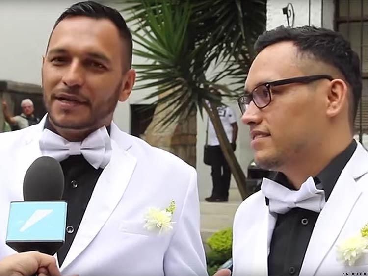 Meet The First Same Sex Couple Married In Colombia Video