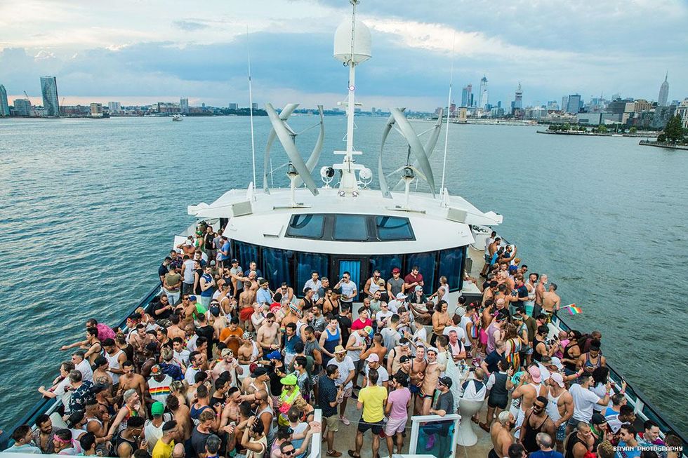 99 Photos of Pride Sailing the N.Y. Harbor on the Luvboat
