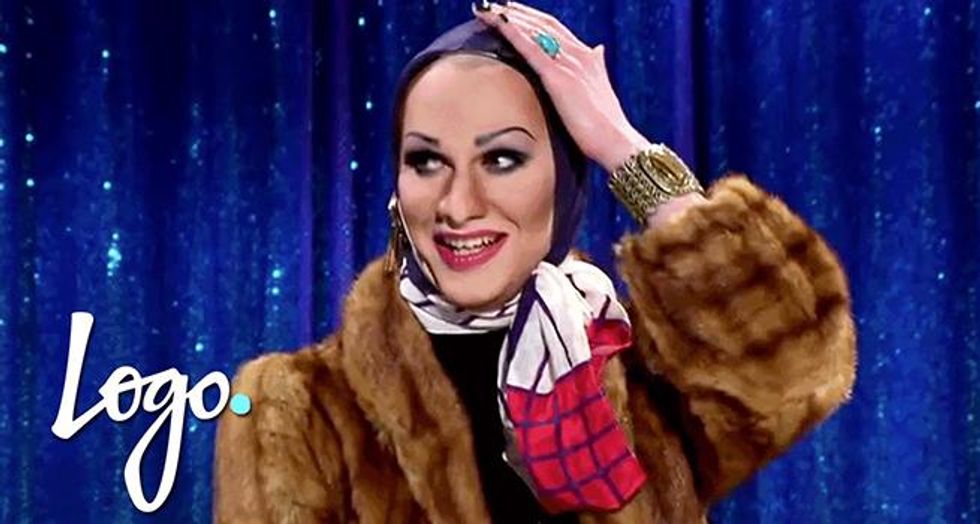 10. Jinkx Monsoon as Little Edie