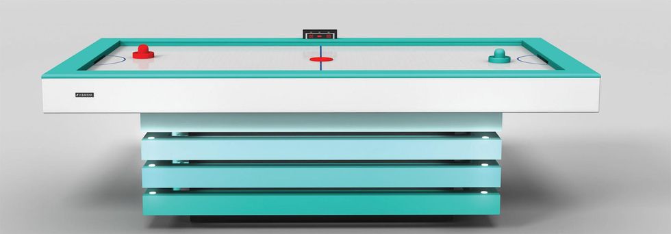 11 Ravens exquisite new Air Hockey tables. ($12,800+, 11Ravens.com)