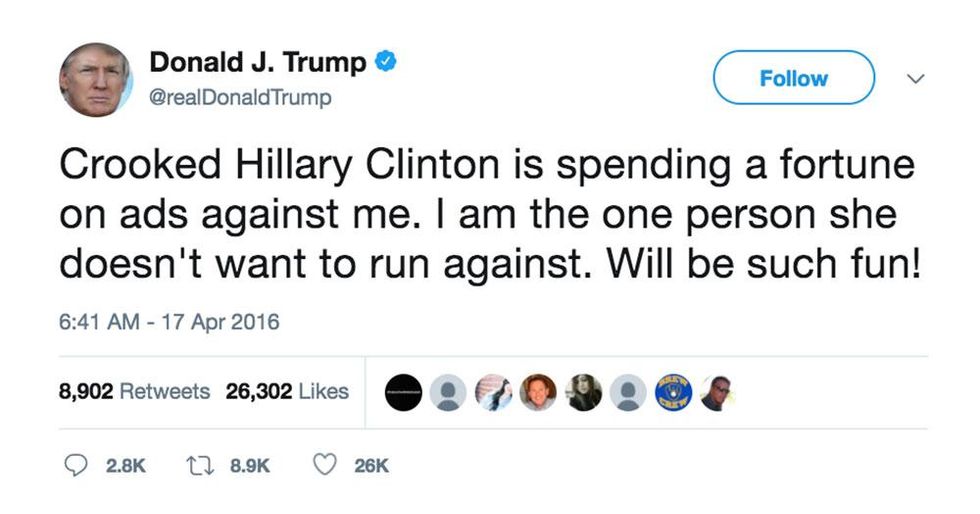 16. While fellow GOPers mounted a last-ditch effort against him.