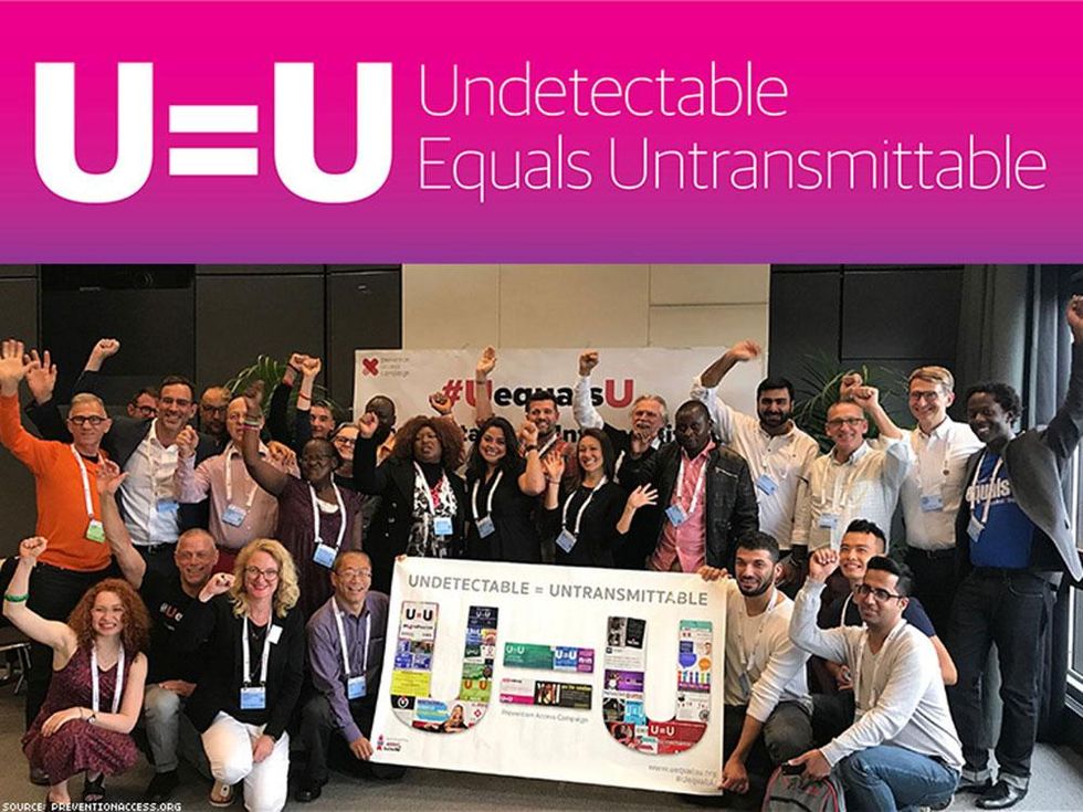 18. Treatment as prevention is another \u2014 leading the Centers for Disease control to agree this year that Undetectable=Untransmissable.