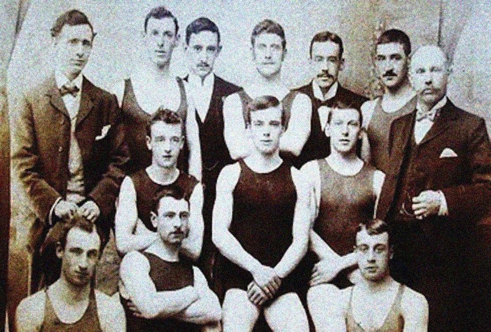 1900: Great Britain's Osborne Swimming Club took the gold in water polo