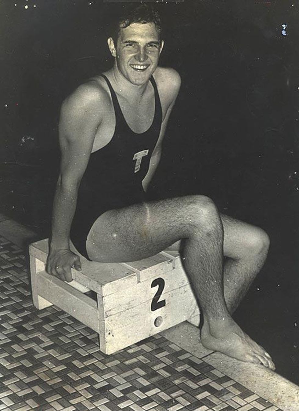 1936: Seventeen-year-old Adolph Kiefer represented the United States at the Summer Olympics in Berlin. Kiefer won the gold medal in the men's 100-meter backstroke.