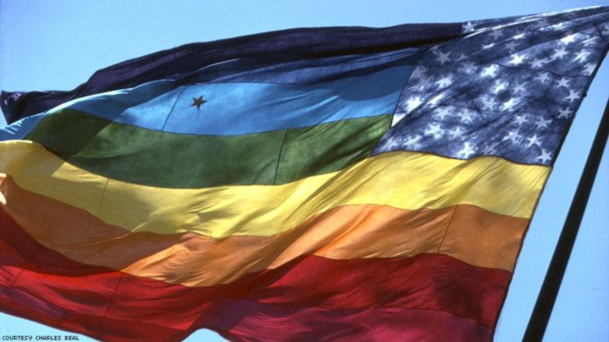 1978 rainbow flag