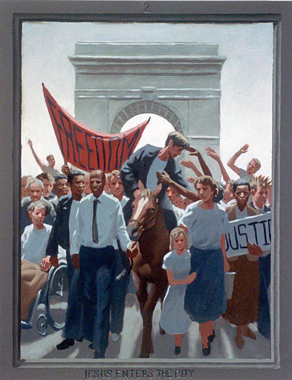 2. Jesus Enters the City