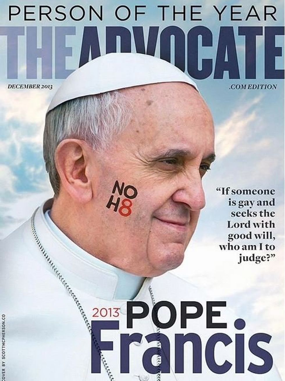 2013 Person of the year Pope Francis