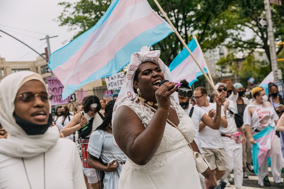 2021 Brooklyn Liberation Action Trans Youth