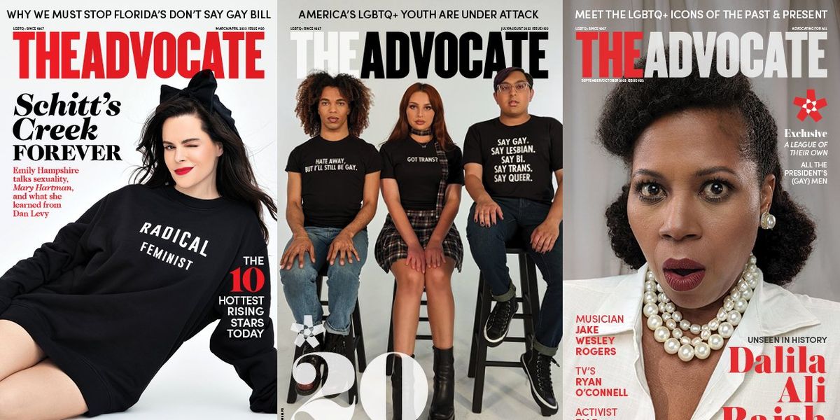 1200px x 600px - The Advocate Again Wins GLAAD Award for Outstanding Magazine