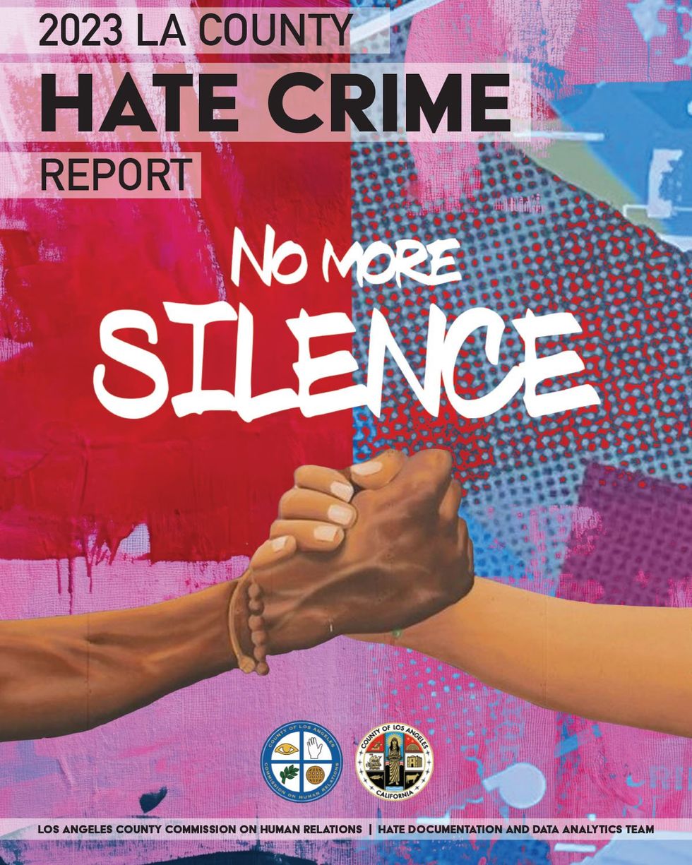 2023 Hate Crime report graphic