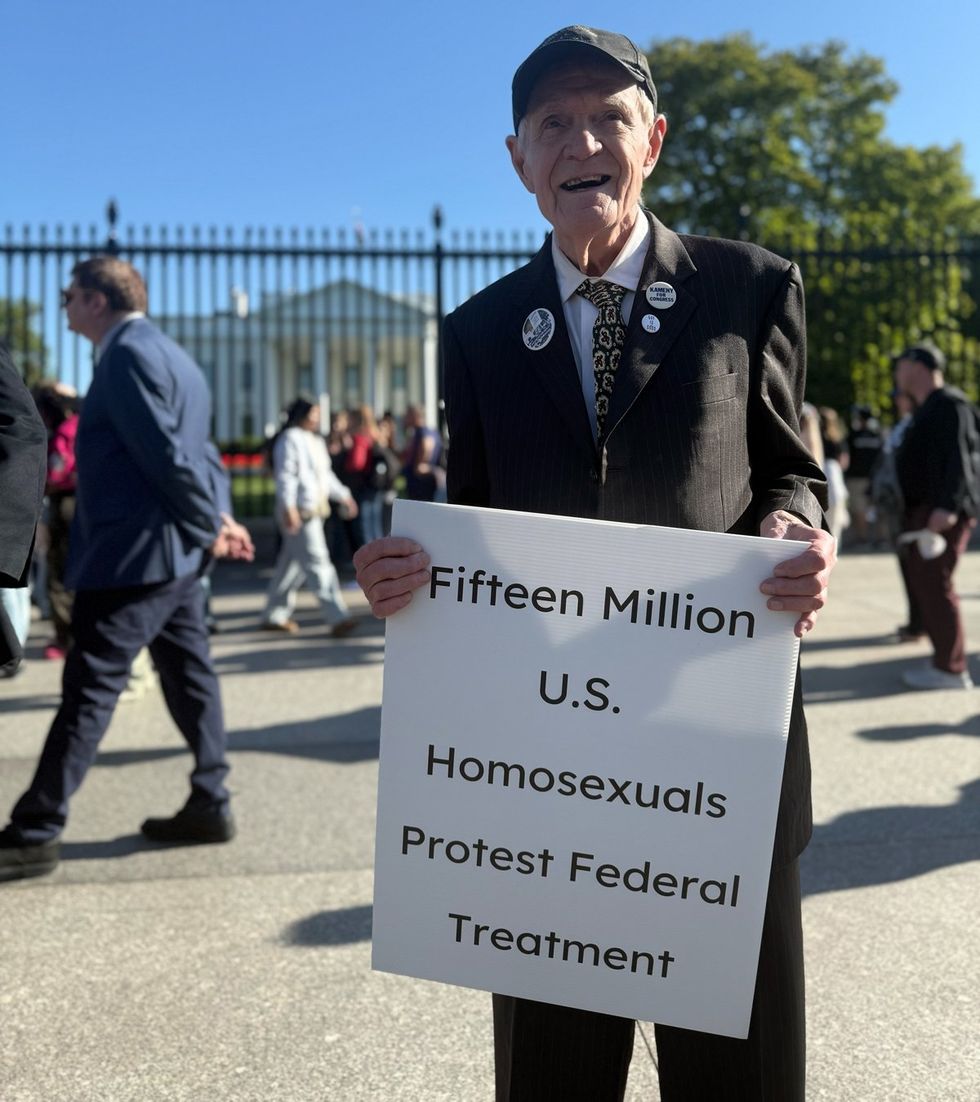 2025 LGBTQ demonstrators reenact historic 1965 White House protest