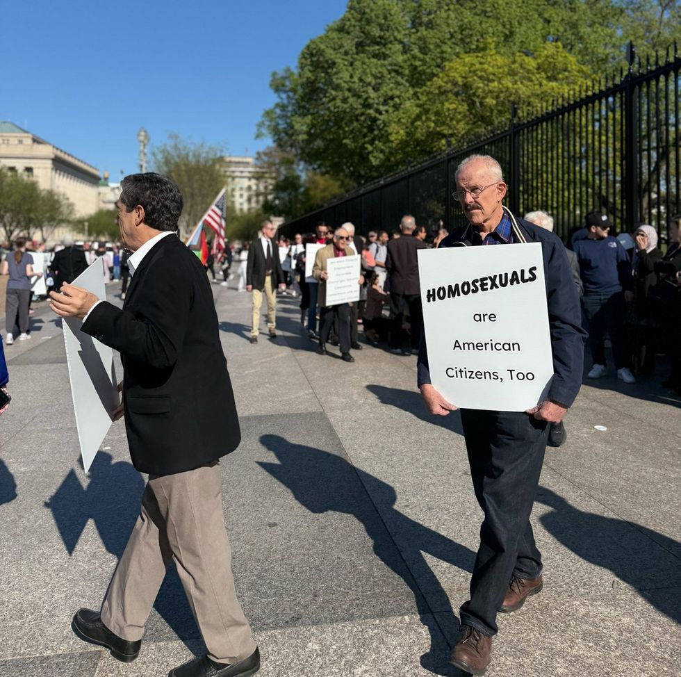 2025 LGBTQ demonstrators reenact historic 1965 White House protest