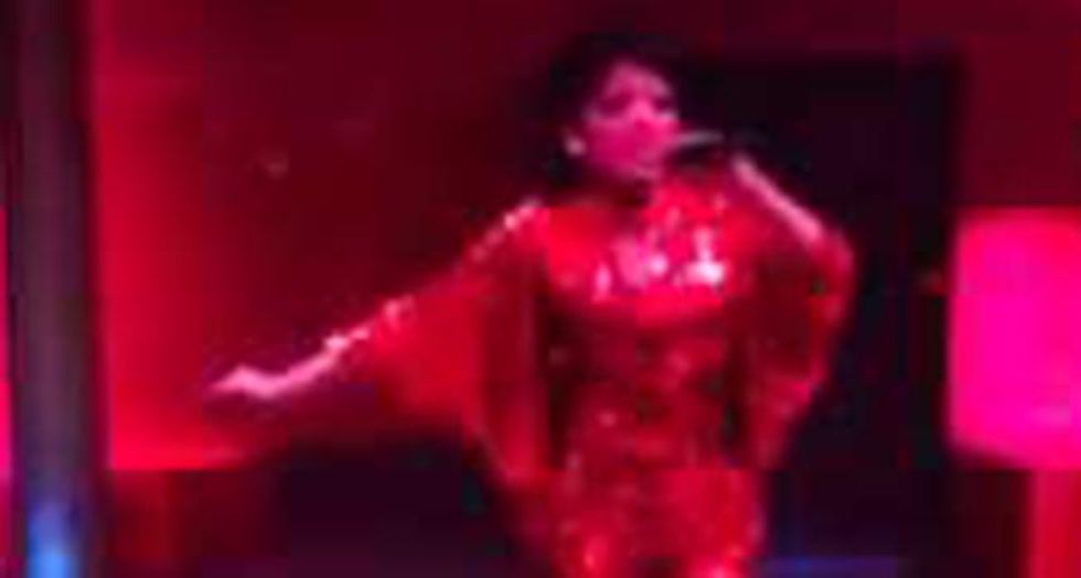 23. Adriana Galliano as Liza Minelli