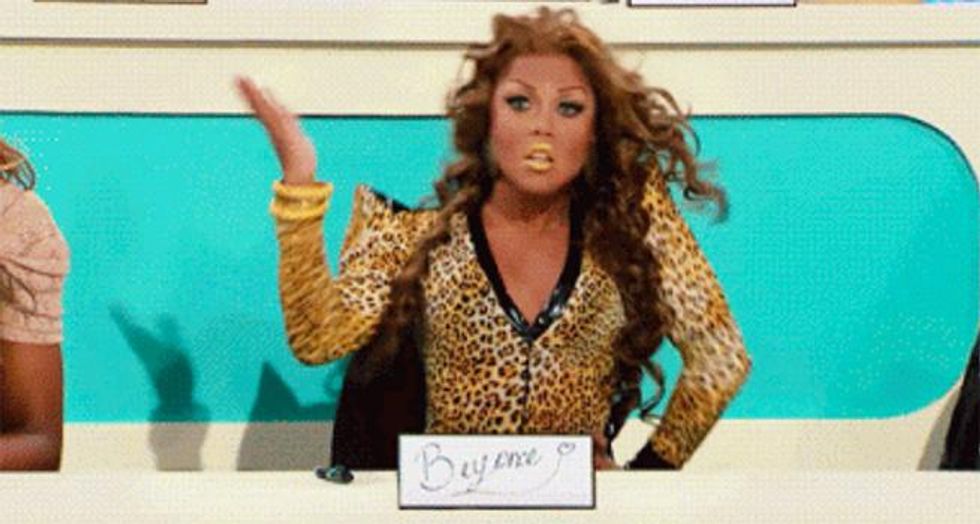 29. Kenya Michaels as Beyonce