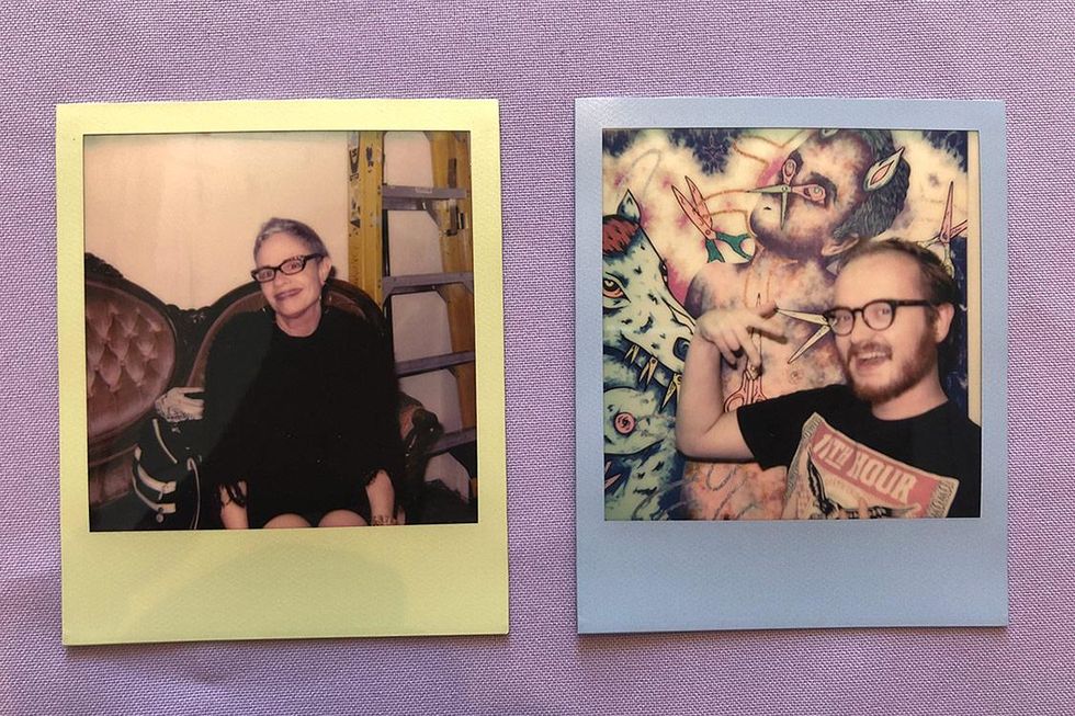 32 Artist Kim McCrea Weller + Artist Dakota Noot