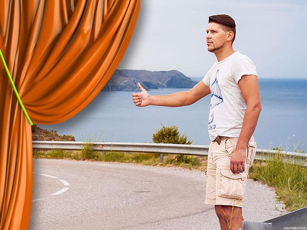 32. Hitchhiker and Motorcyclist