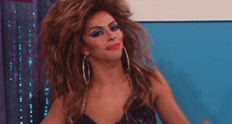 38. Shangela as Tina Turner