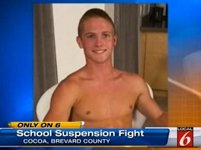 School Nude Porn - WATCH: Senior in High School Suspended, Then Unsuspended, for Gay Porn Gig