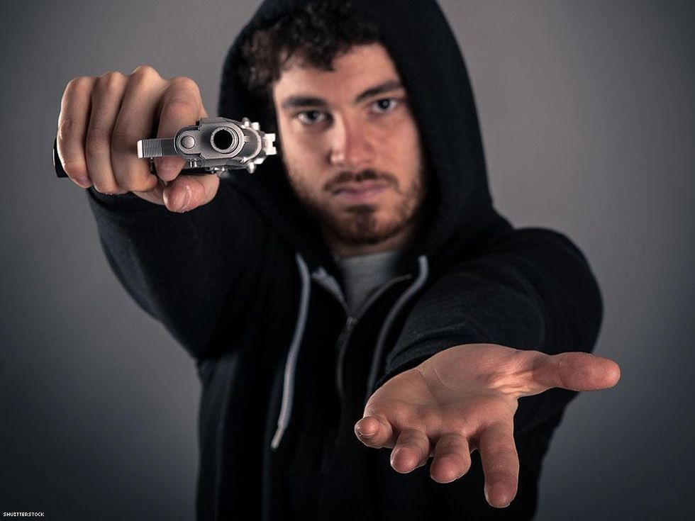 43% have been threatened with violence.