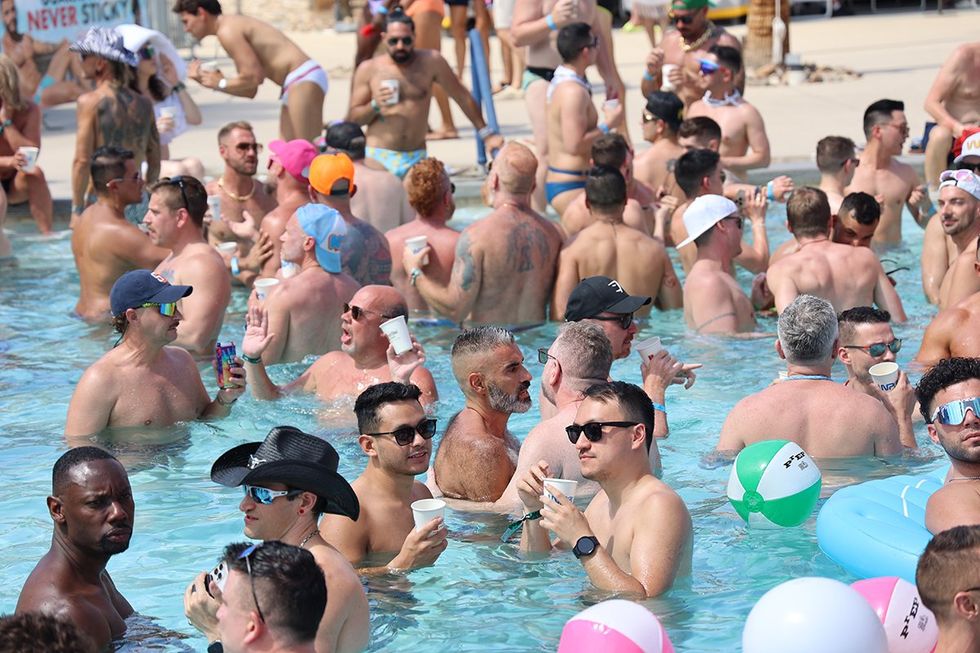 45 Pics of Soaked! White Party Global to Get You Wet for Summer