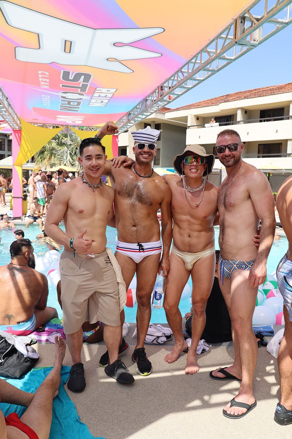 45 Pics of Soaked! White Party Global to Get You Wet for Summer