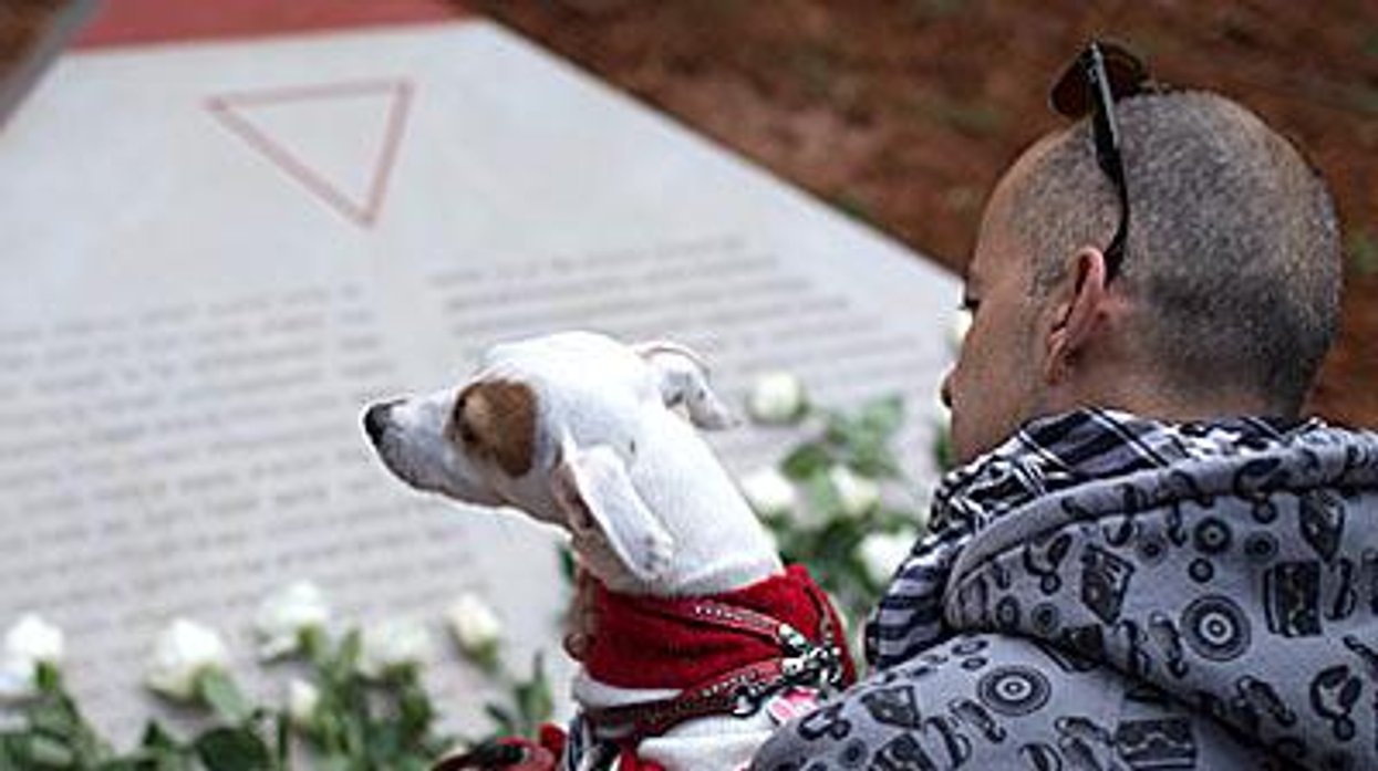 PHOTOS: Israel's First Gay Holocaust Memorial
