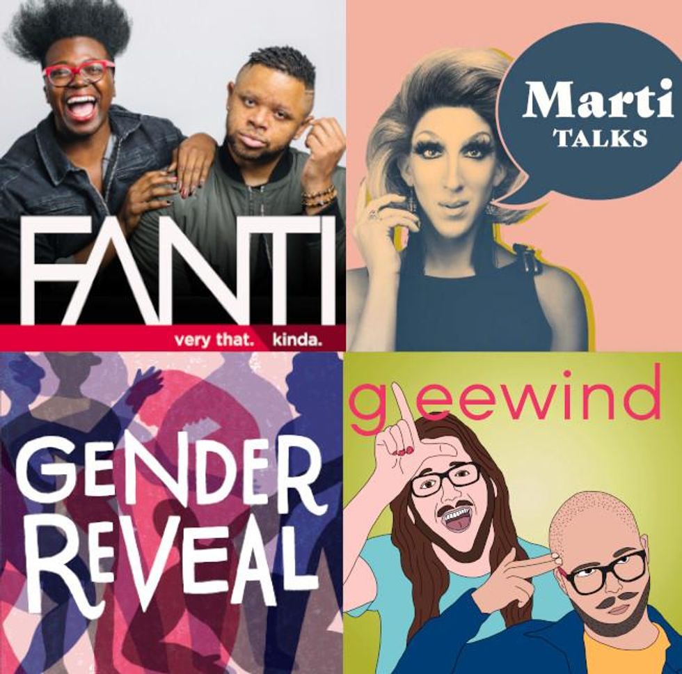 5 New LGBTQ Podcasts To Help You Escape\u2014As Much As Possible