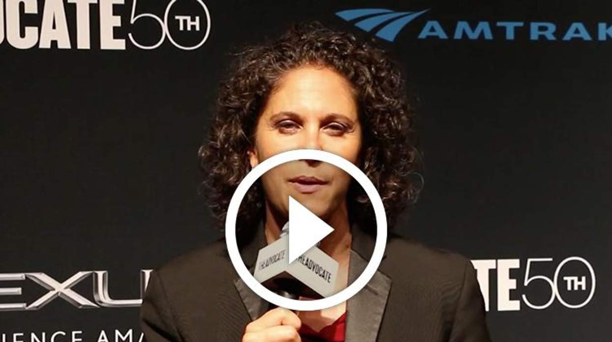 50 Years of 'The Advocate' at the Anniversary Gala Red Carpet