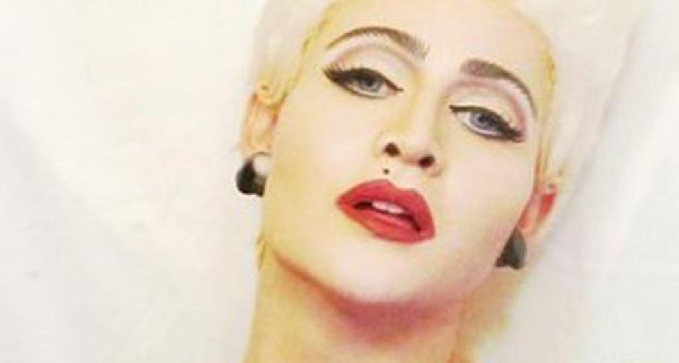 59. Venus D\u2019Lite as Madonna