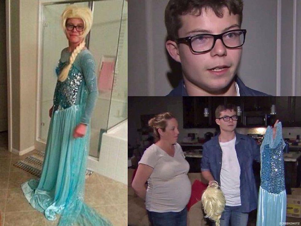 6. Calif. Principal Confiscates Teen Boy's Elsa Costume