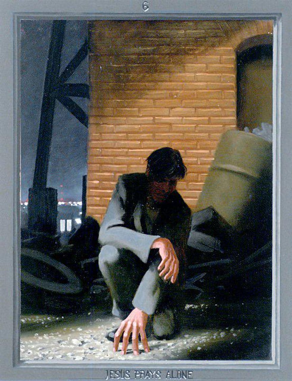 6. Jesus Prays Alone