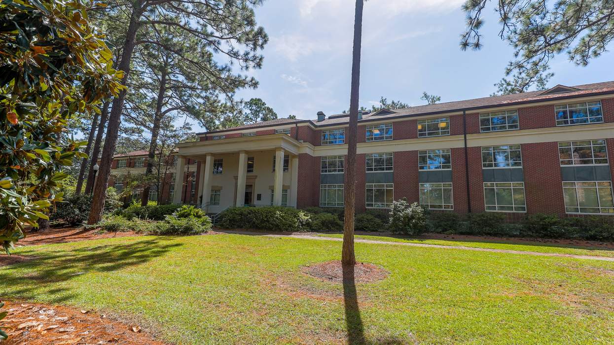 A building at Georgia Southern University