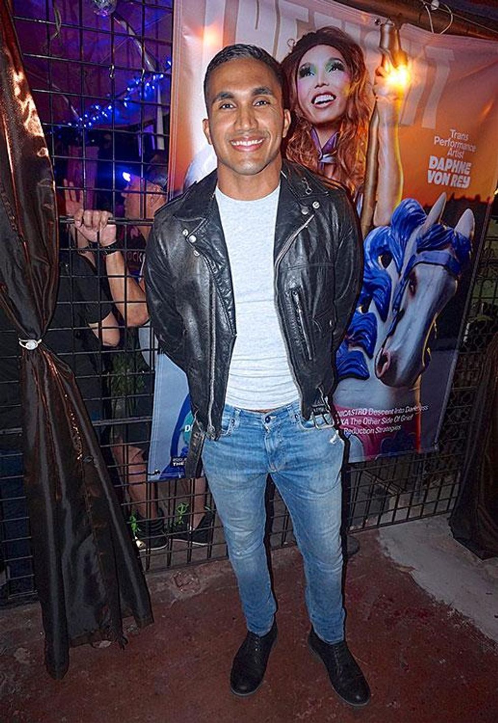 A handsome patron of the arts.