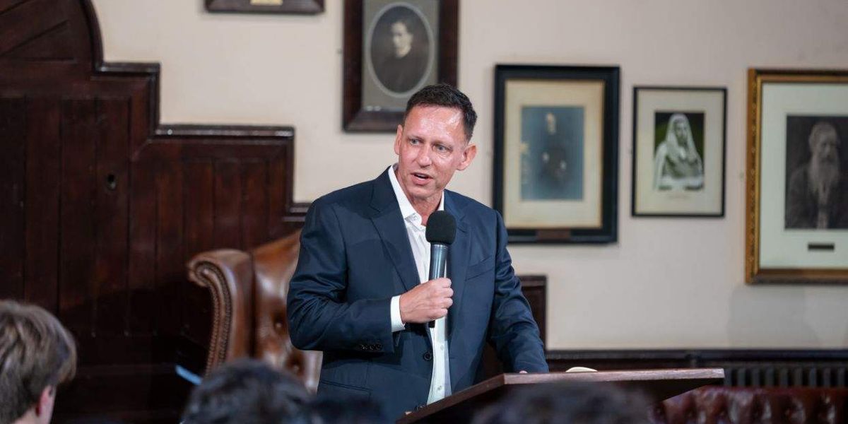 'Agent of chaos' Peter Thiel is lecturing on the Antichrist at the Vatican's doorstep
