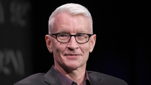 Anderson Cooper cries during interview with Andrea Gibson's widow