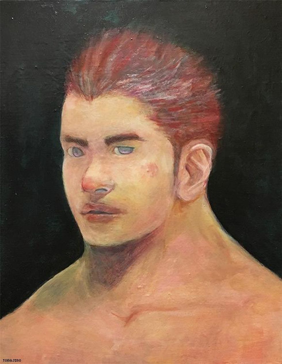 A Man With Red Hair (oil painting)