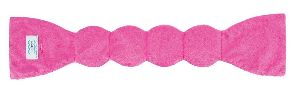 A microbead-weighted eye pillow, the Nodpod provides gentle pressure to help you sleep. ($25, Nodpod.com)