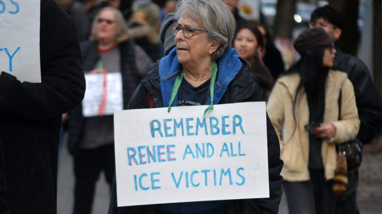 A New York City protest against ICE's killing of Renee Nicole Good