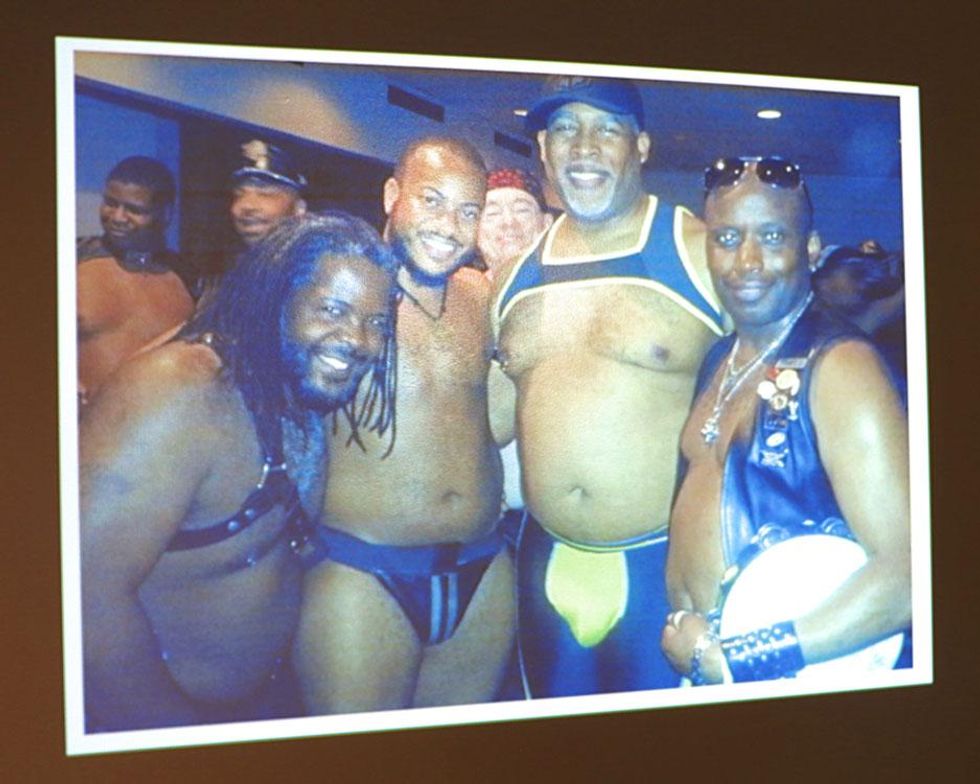 A photo from gallery slideshow in the Excavating Experience: The Presence of LGBTQ People of Color in Cook County, IL exhibit.