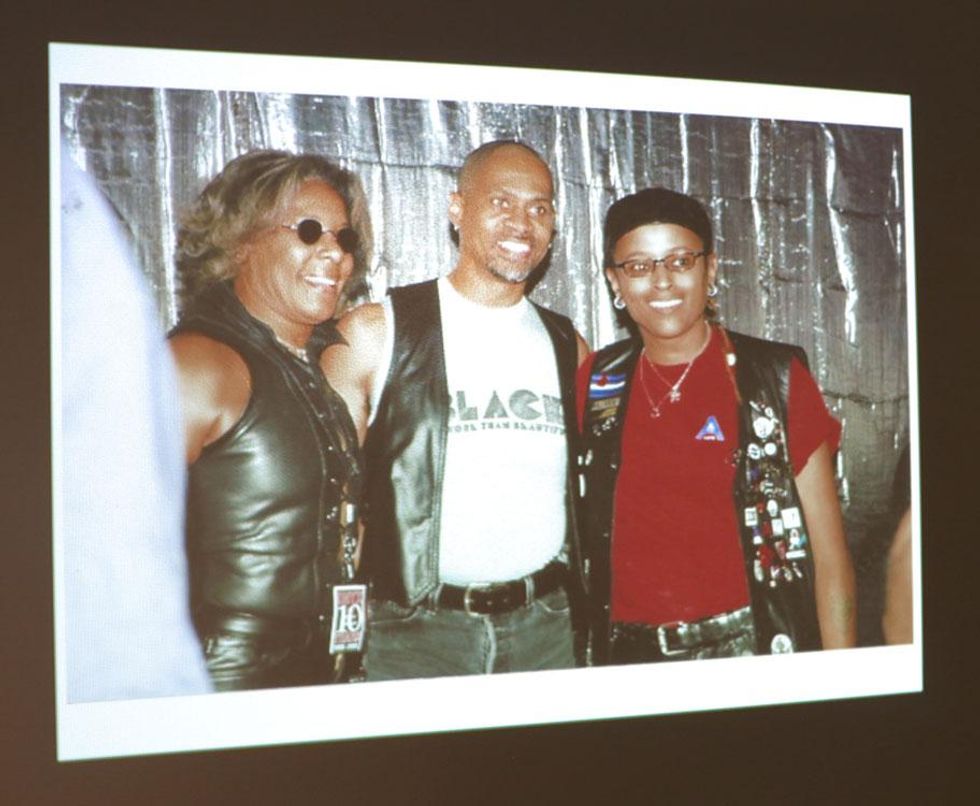 A photo from gallery slideshow in the Excavating Experience: The Presence of LGBTQ People of Color in Cook County, IL exhibit.
