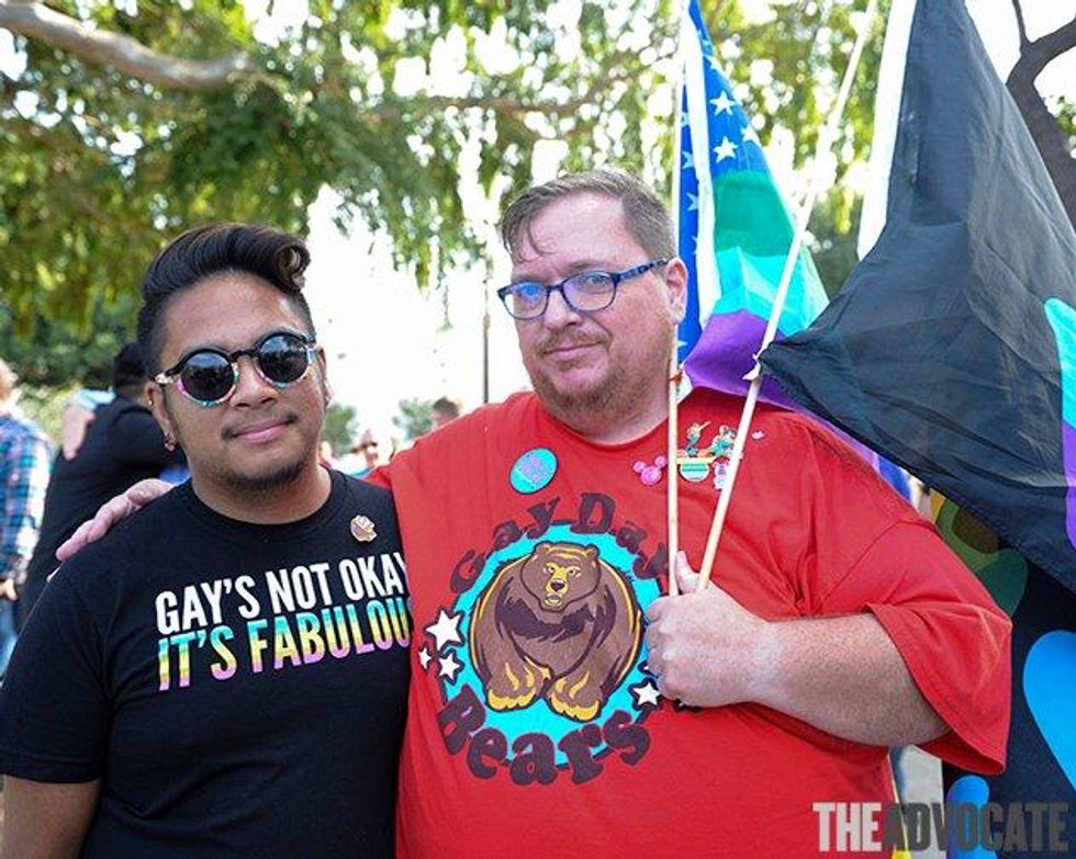 A reflective moment.