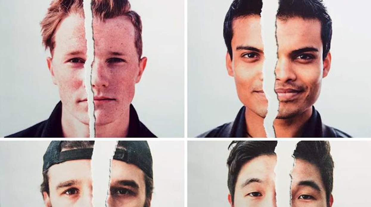 A screengrab from Bernie Sanders's new ad