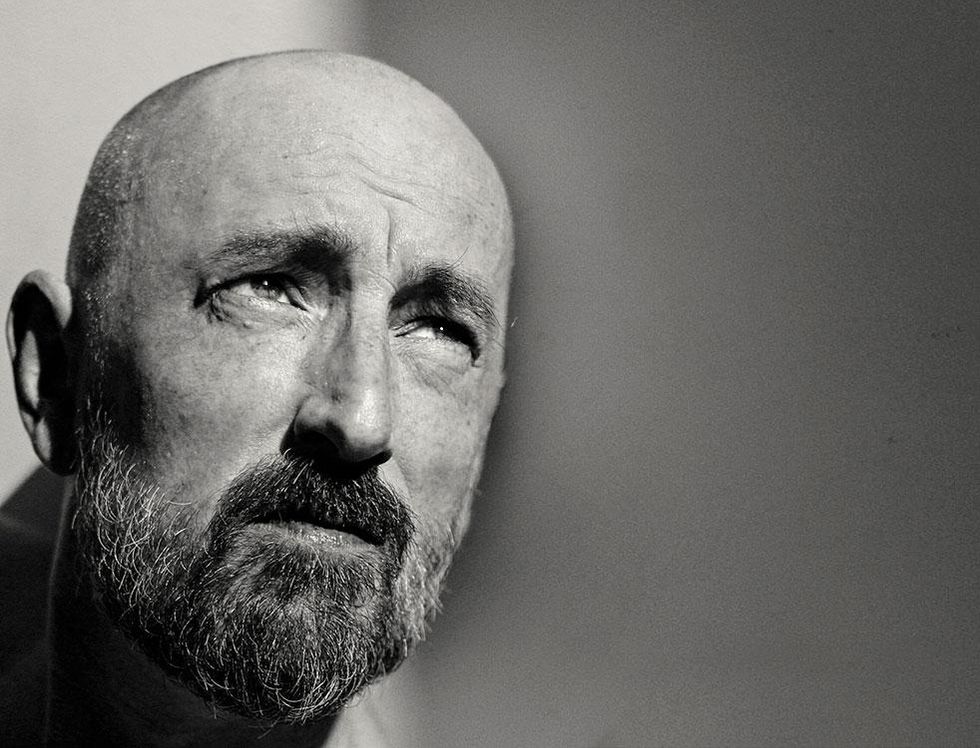 A self-portrait of the photographer.