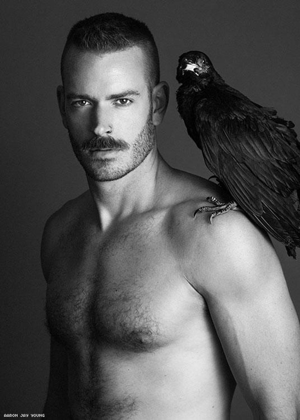 Aaron Jay Young masters the art of mixing personal warmth with technical virtuosity on his portraits of established celebrities and moments of personal exposure.