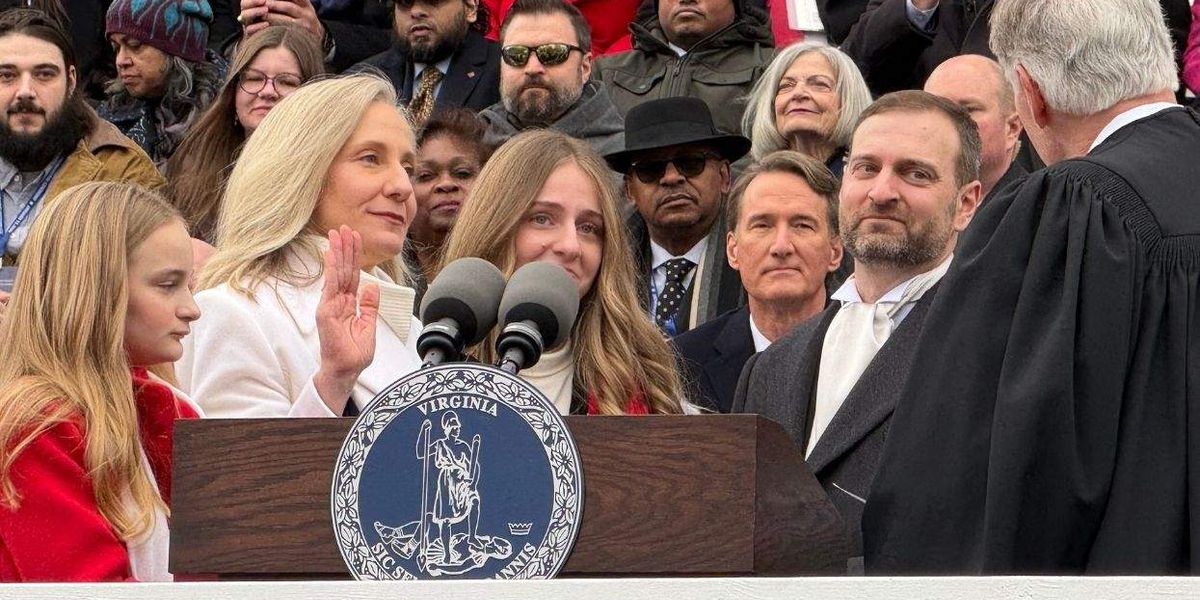 Abigail Spanberger becomes VA's first woman governor, honoring history and diversity in inaugural speech