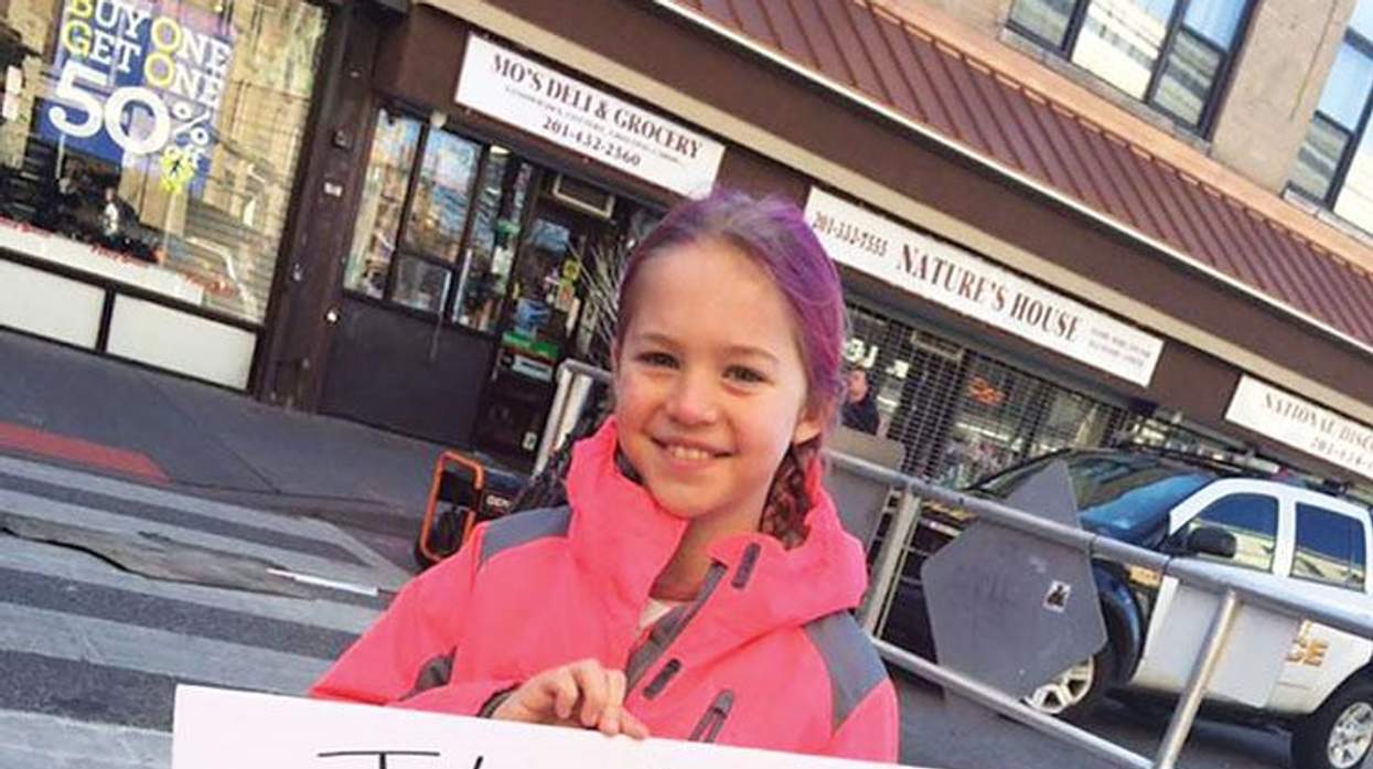 Above: Young trans activist Rebekah Eleanor.