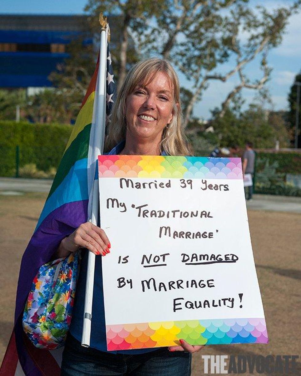 Acknowledging the decades of hard work by LGBTQ+ activists.