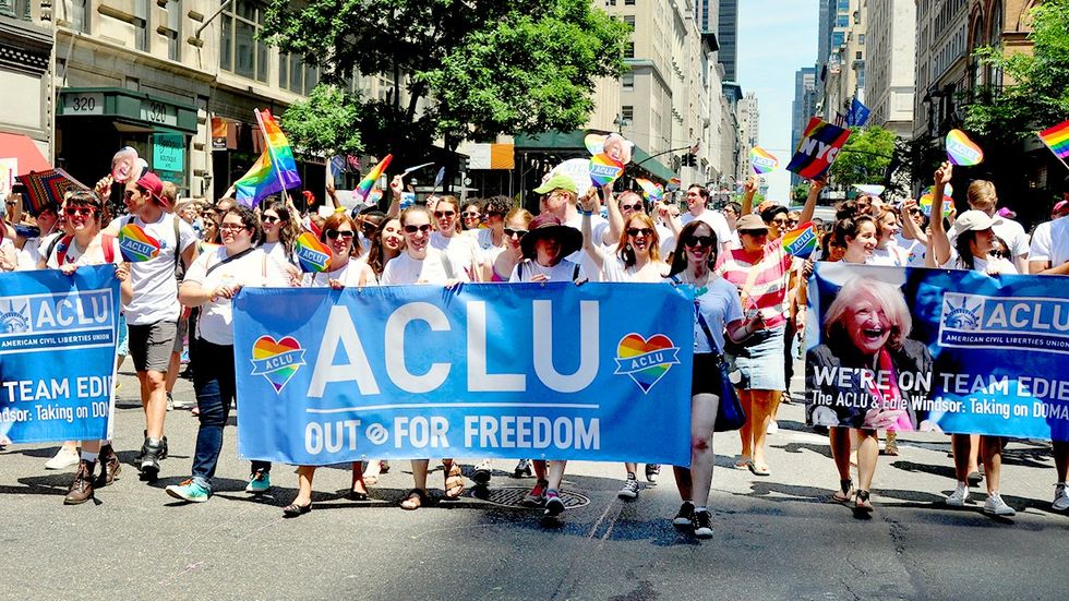 ACLU LGBTQ Pride Parade contingent