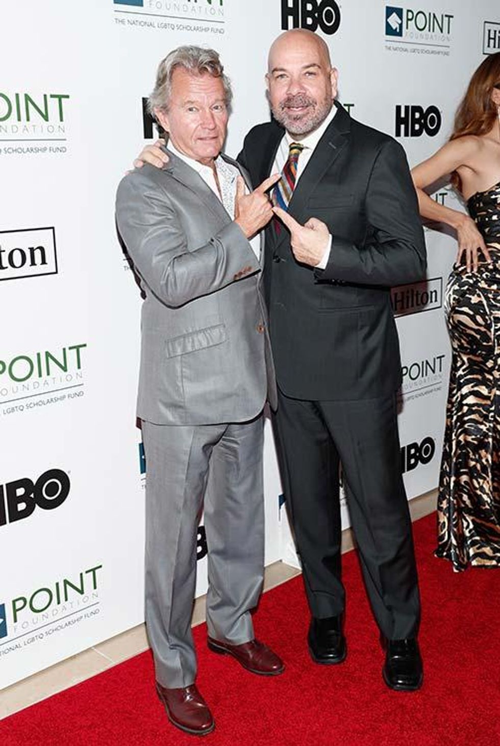 Actors John Savage and Jason Stuart